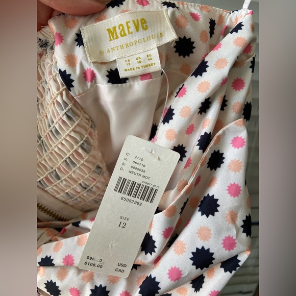 Anthropologie Maeve Bow Tie One Shoulder Tank - Picture 4 of 4